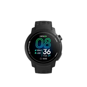 Coros Pace Pro GPS Sport Watch with Nylon Band in Black