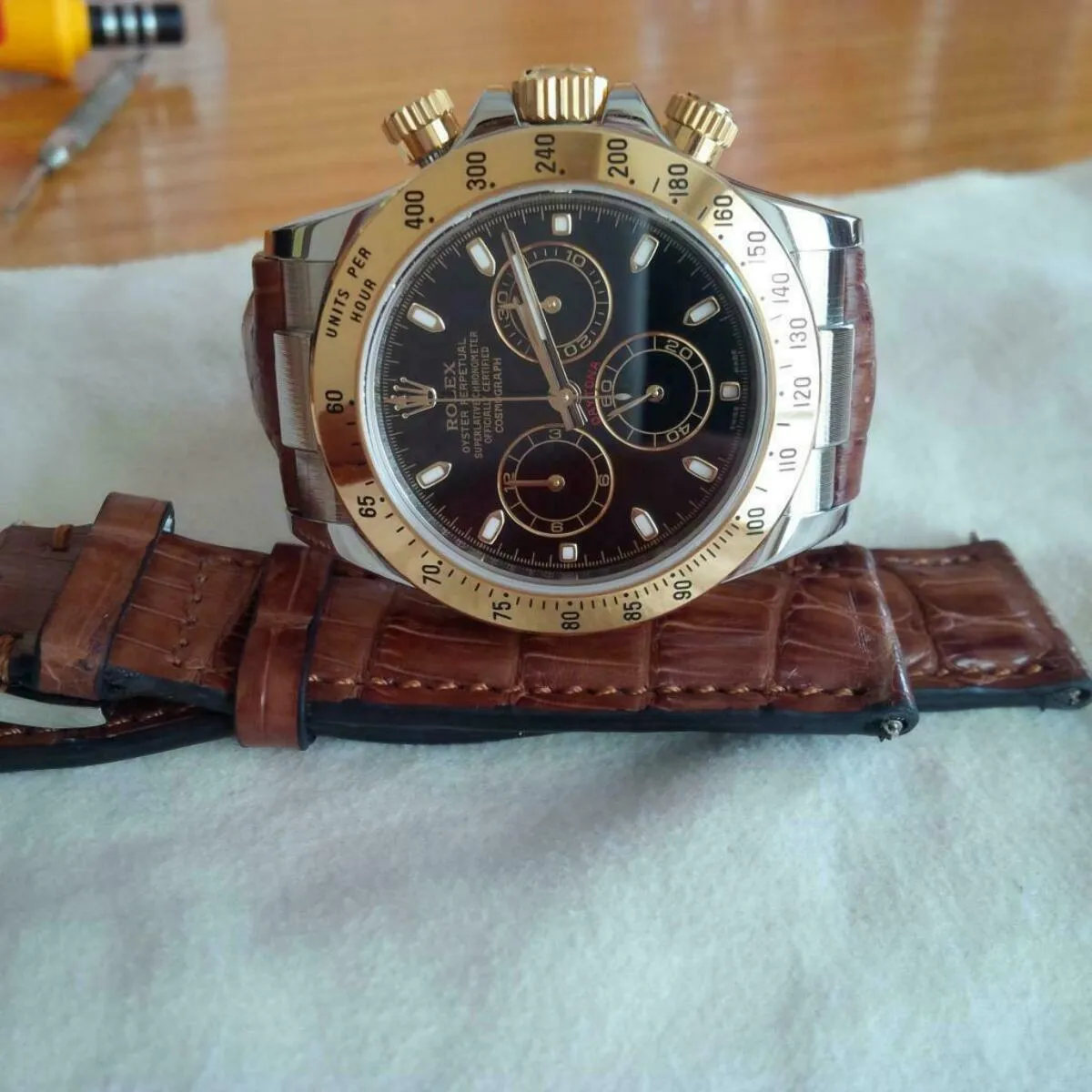 CUSTOM STRAP END LINK FOR ROLEX SUBMARINER 16610 16800 16803 16808 16613 16618