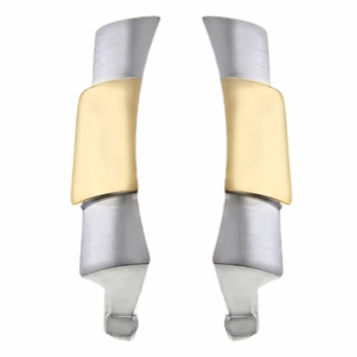 CUSTOM STRAP END LINK PIECE FOR 36MM ROLEX DATEJUST II 116233 116234 TWO TONE