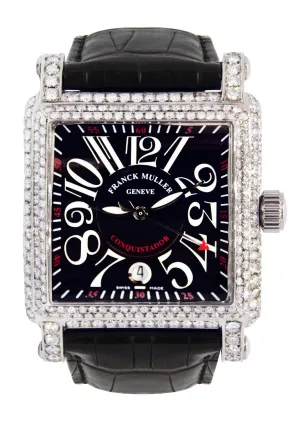 Diamond Franck Muller Conquistador Cortez | Stainless Steel
