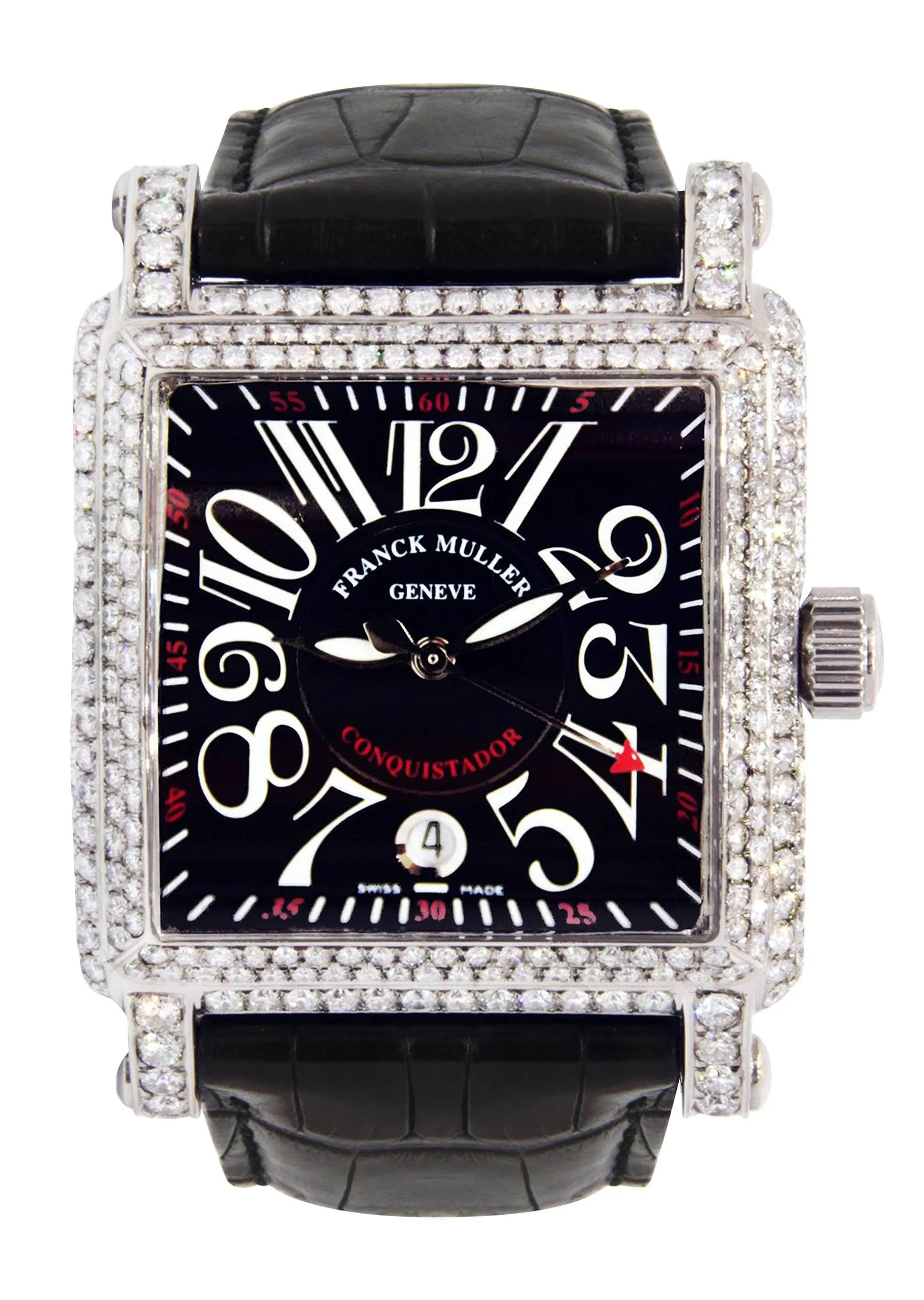 Diamond Franck Muller Conquistador Cortez | Stainless Steel
