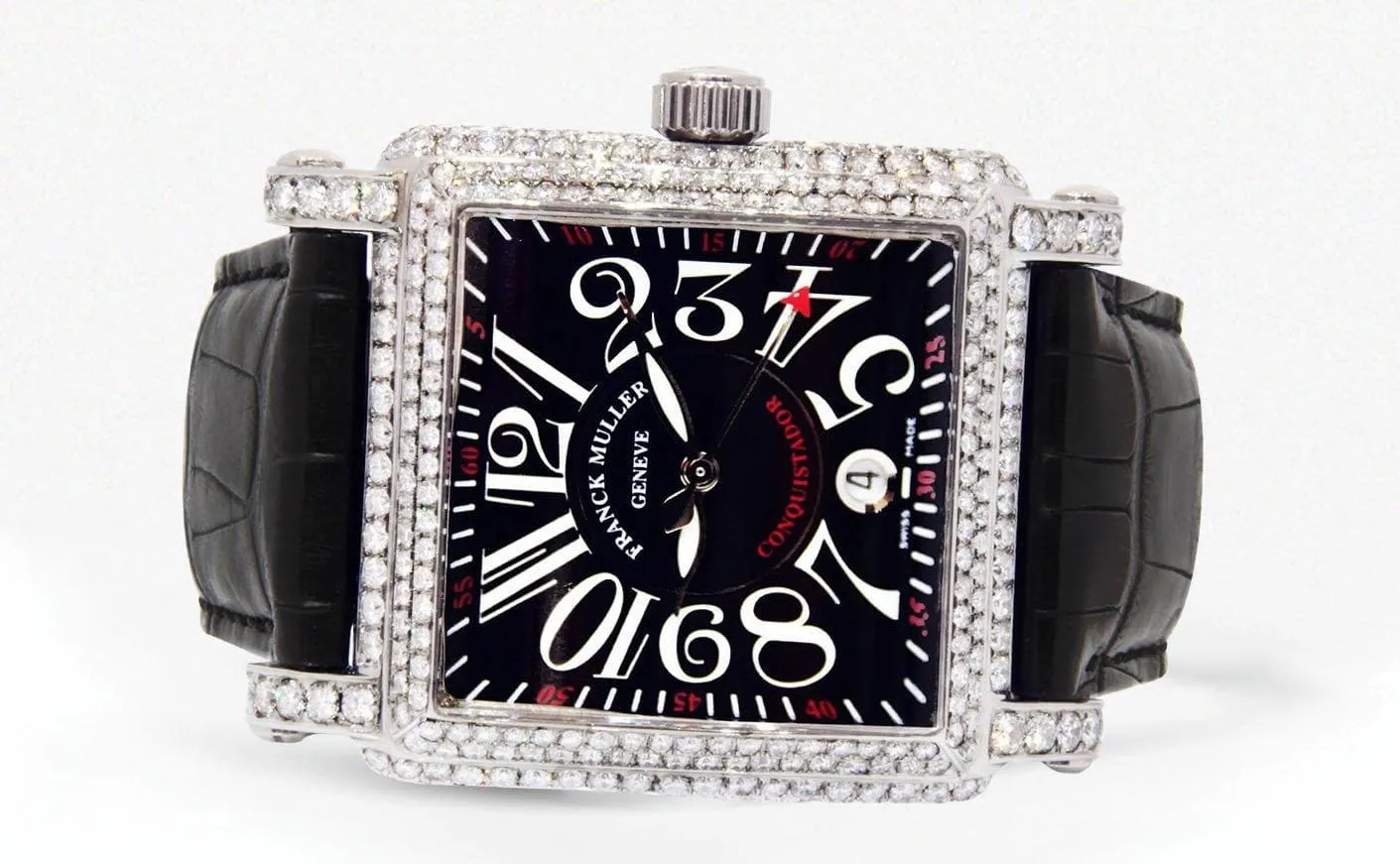 Diamond Franck Muller Conquistador Cortez | Stainless Steel