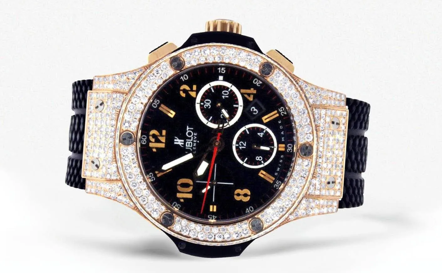 Diamond Hublot Big Bang | 18K Red Gold