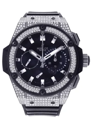 Diamond Hublot King Power | Ceramic | 48 Mm