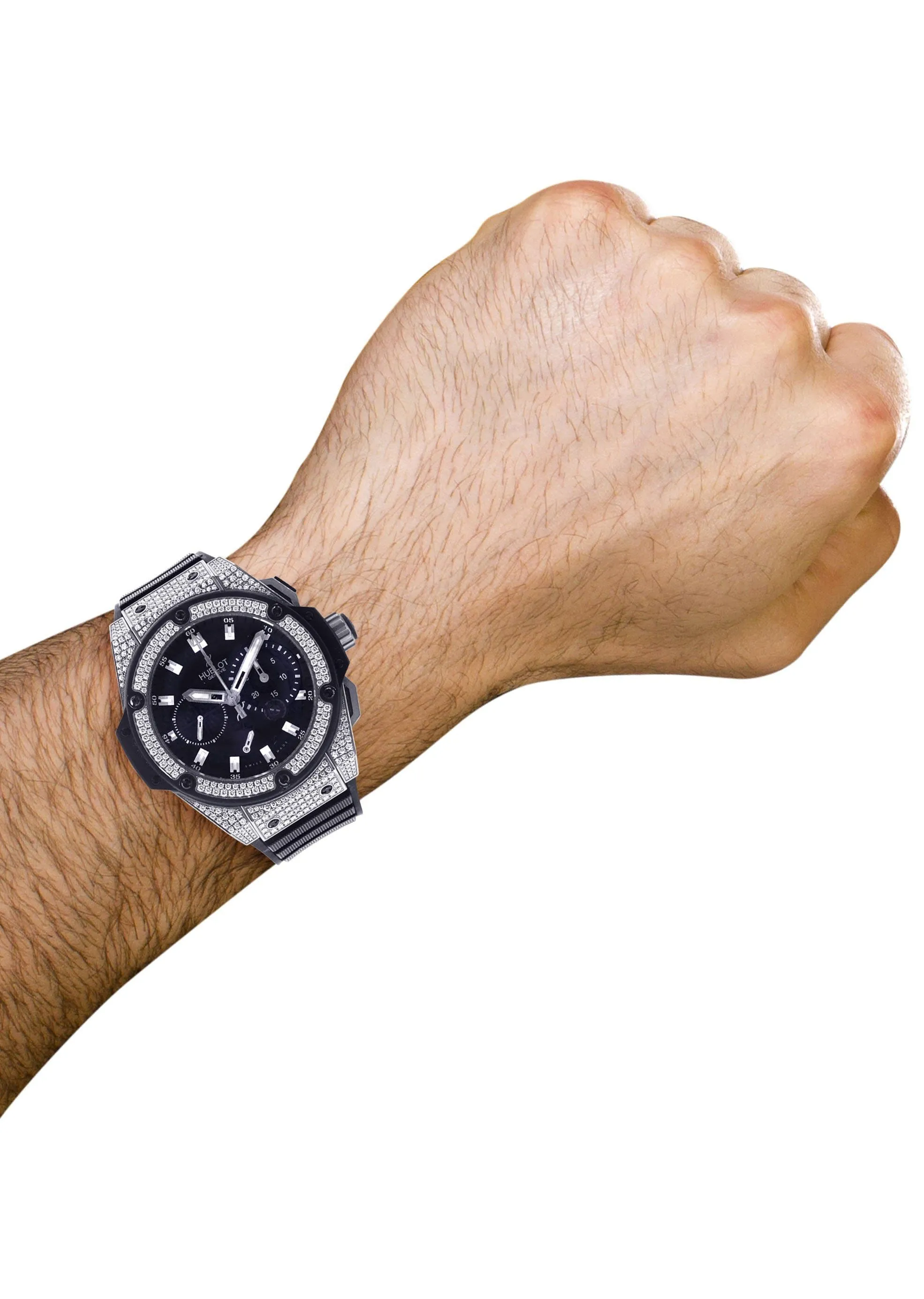 Diamond Hublot King Power | Ceramic | 48 Mm