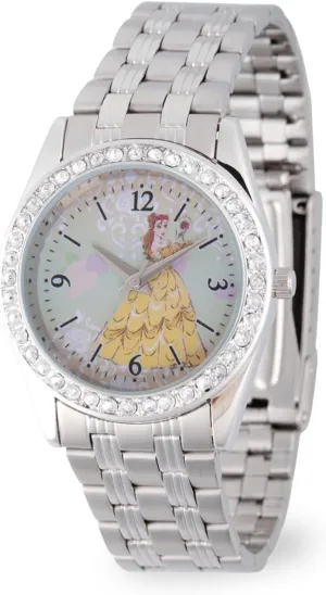 Disney Adult Round Glitz Analog Quartz Watch