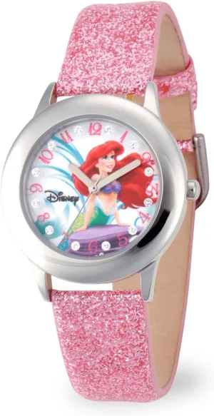 Disney Princess Tween Stainless Steel Analog Quartz Watch