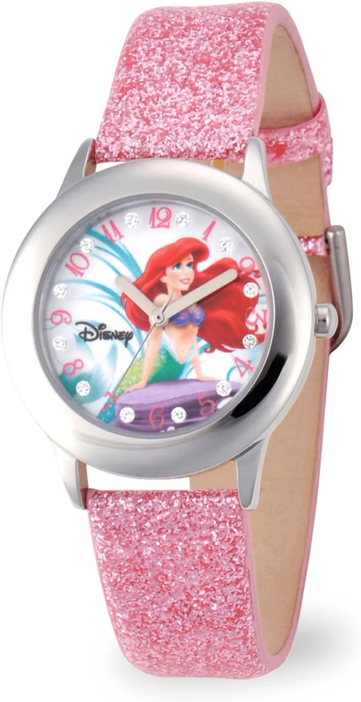 Disney Princess Tween Stainless Steel Analog Quartz Watch