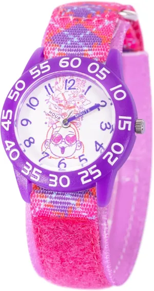 Disney Turning Red Kids' Plastic Time Teacher Analog Quartz Strap Watch