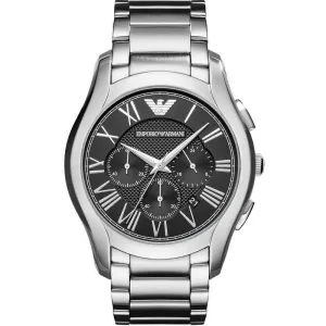 Emporio Armani Men’s Quartz Stainless Steel Black Dial 44mm Watch AR11083