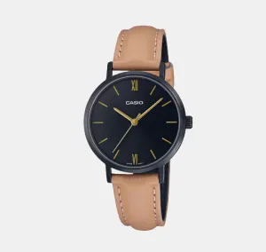 Enticer Women's Analog Leather Watch A2000 - LTP-VT02BL-1AUDF