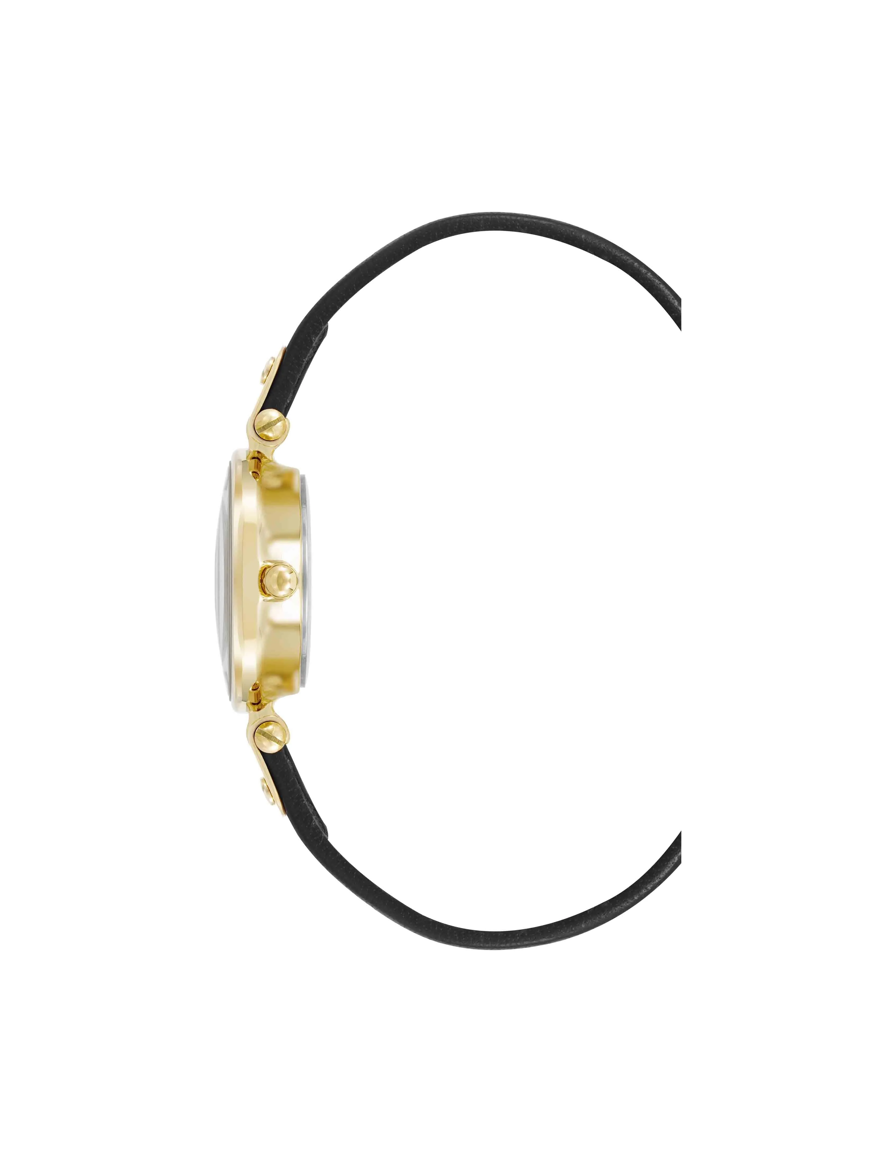 Essential Leather Strap Watch