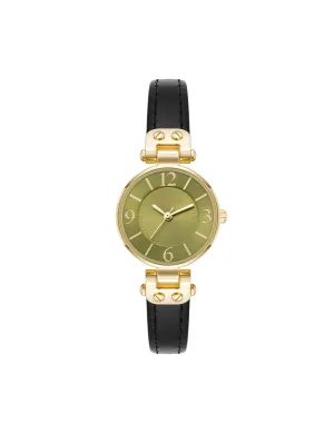Essential Leather Strap Watch