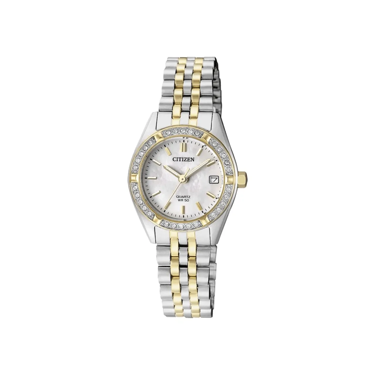 EU6064-54D - Ladies Quartz Two Tone Dress Watch