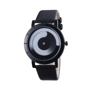 Fashion 2017 Watch Women Men Unisex Simple And Creative Trends Couple Lovers Black Strap Quartz Wristwatches Ladies montre