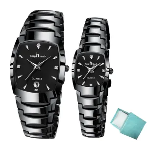 Fashion Square Couple Watches