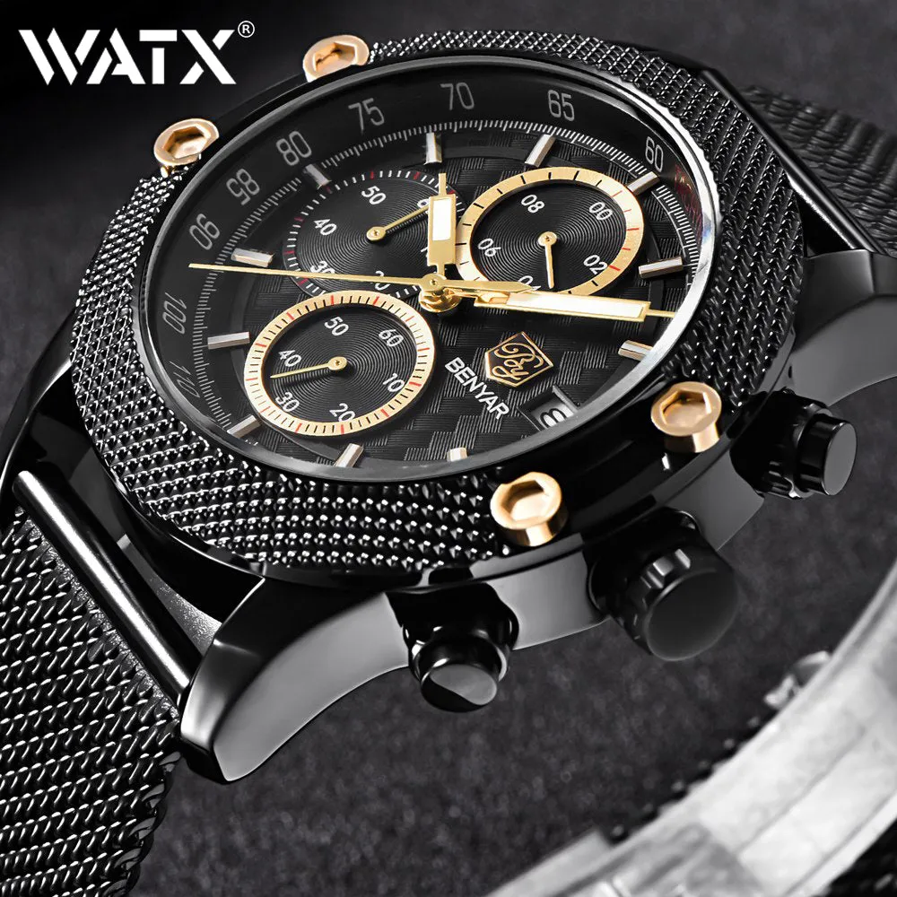 Fashion Watches Men Waterproof Number 33