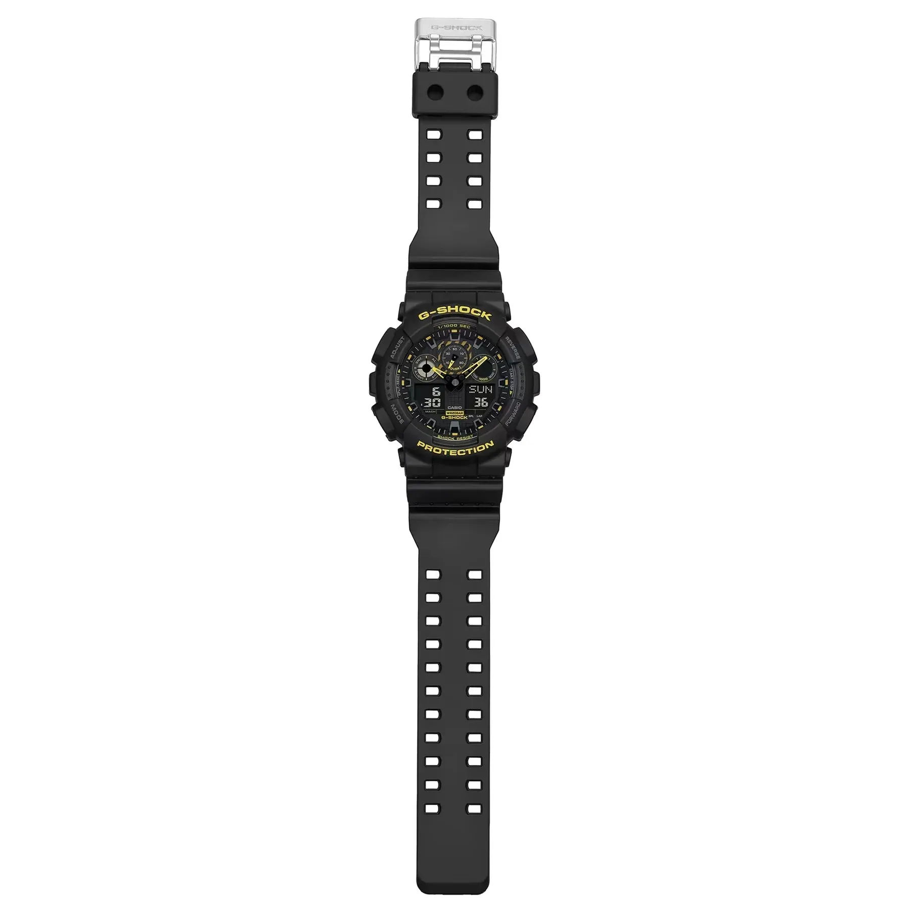 G-Shock Black & Yellow Caution Series GA100CY-1A