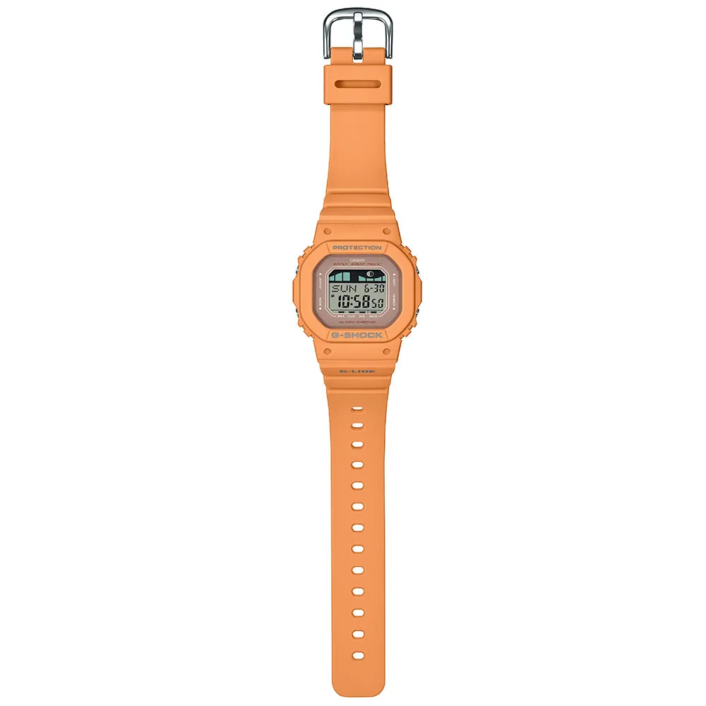 G-Shock GLXS5600-4 "S5600 G-Lide" Orange Resin Womens Watch