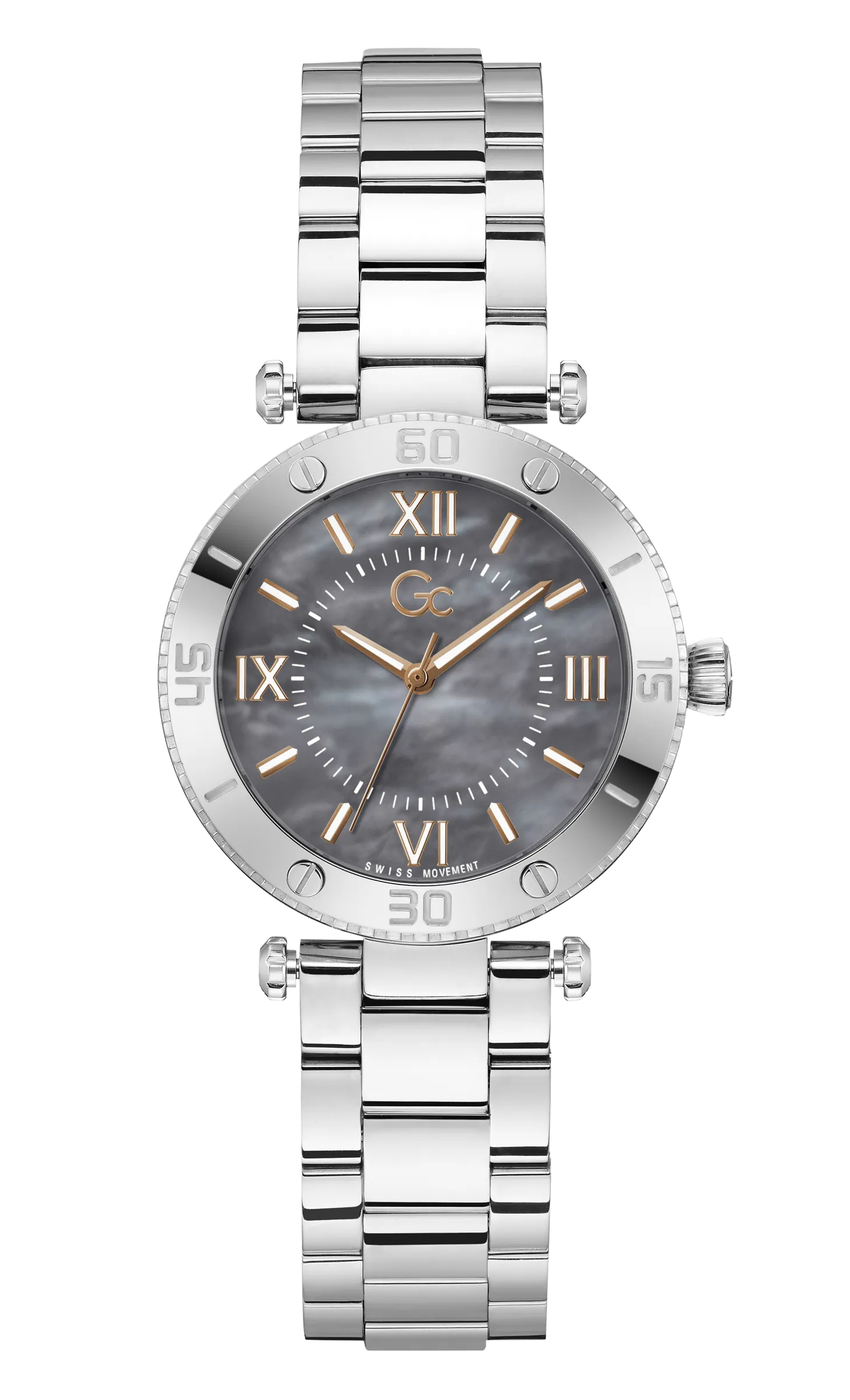 GC Gray Dial Quartz Analog Women Watch - Z05001L5MF
