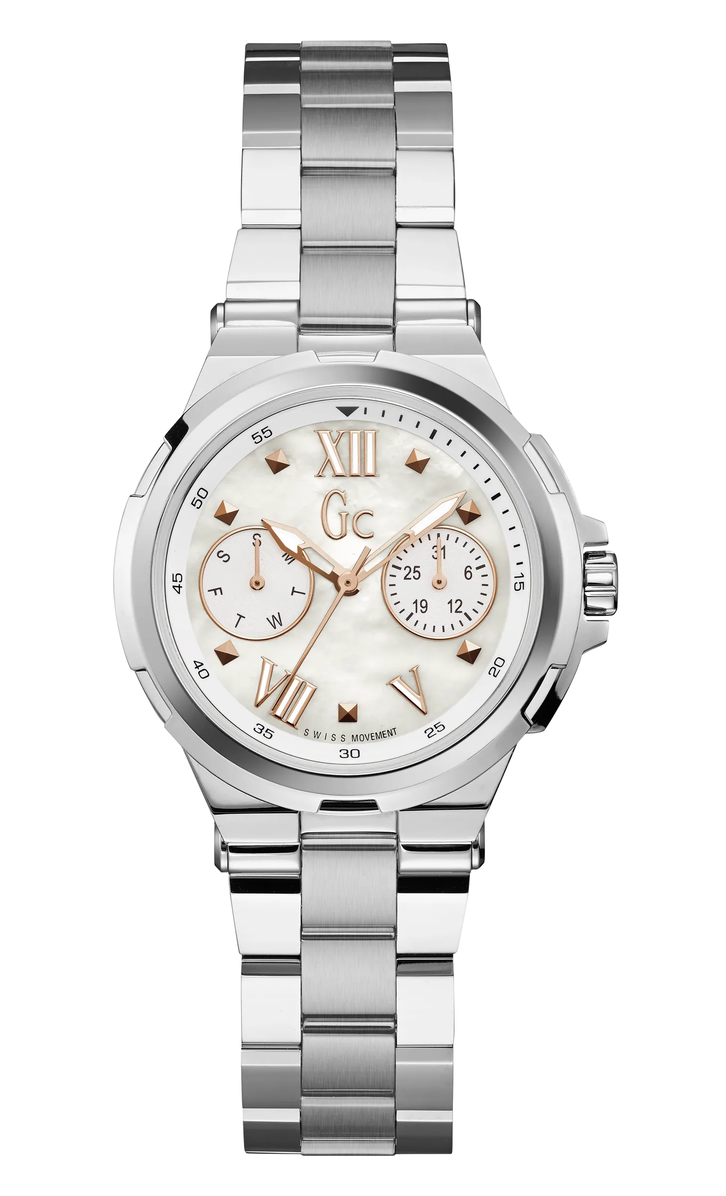 GC Ladies Wrist Watch White - Y29001L1