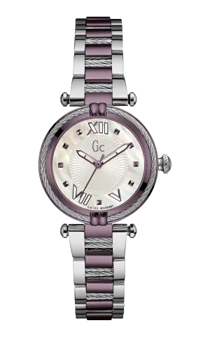 GC White Dial Ladies Watch - Y18003L3