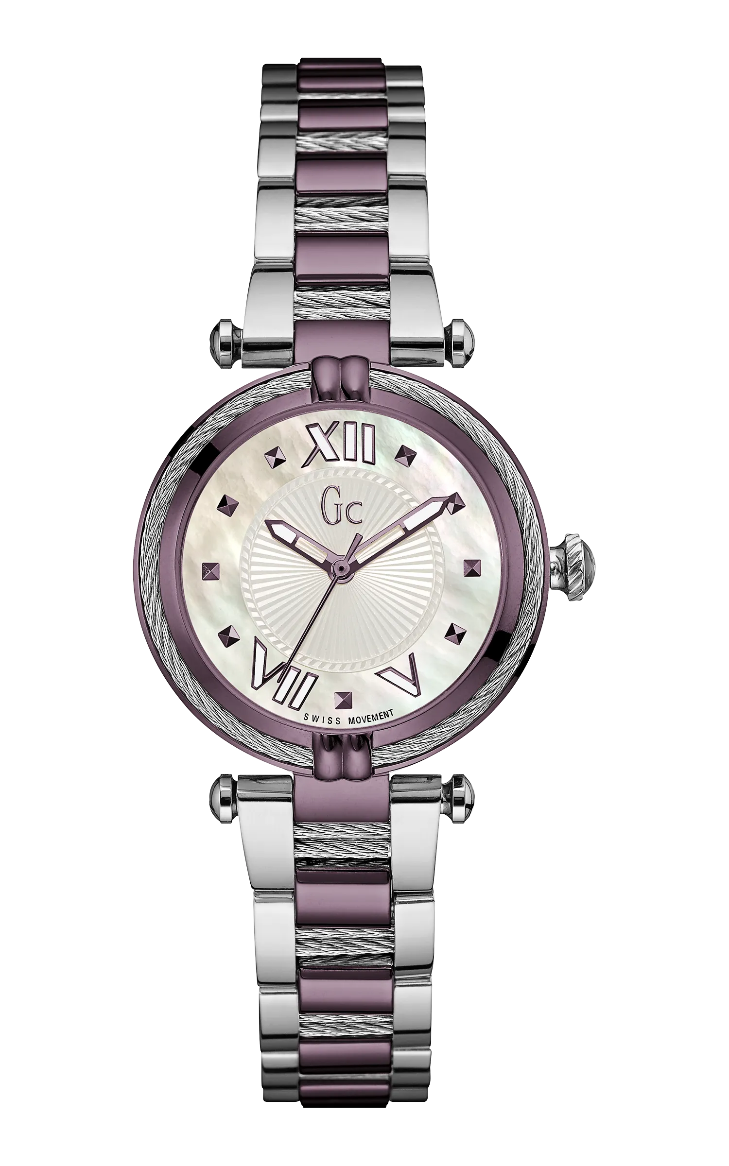 GC White Dial Ladies Watch - Y18003L3