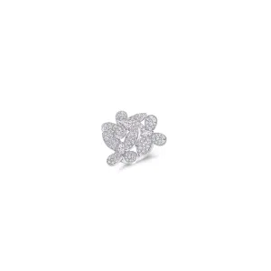 GRAFF Triple Pavé Butterfly Collection diamond small ring