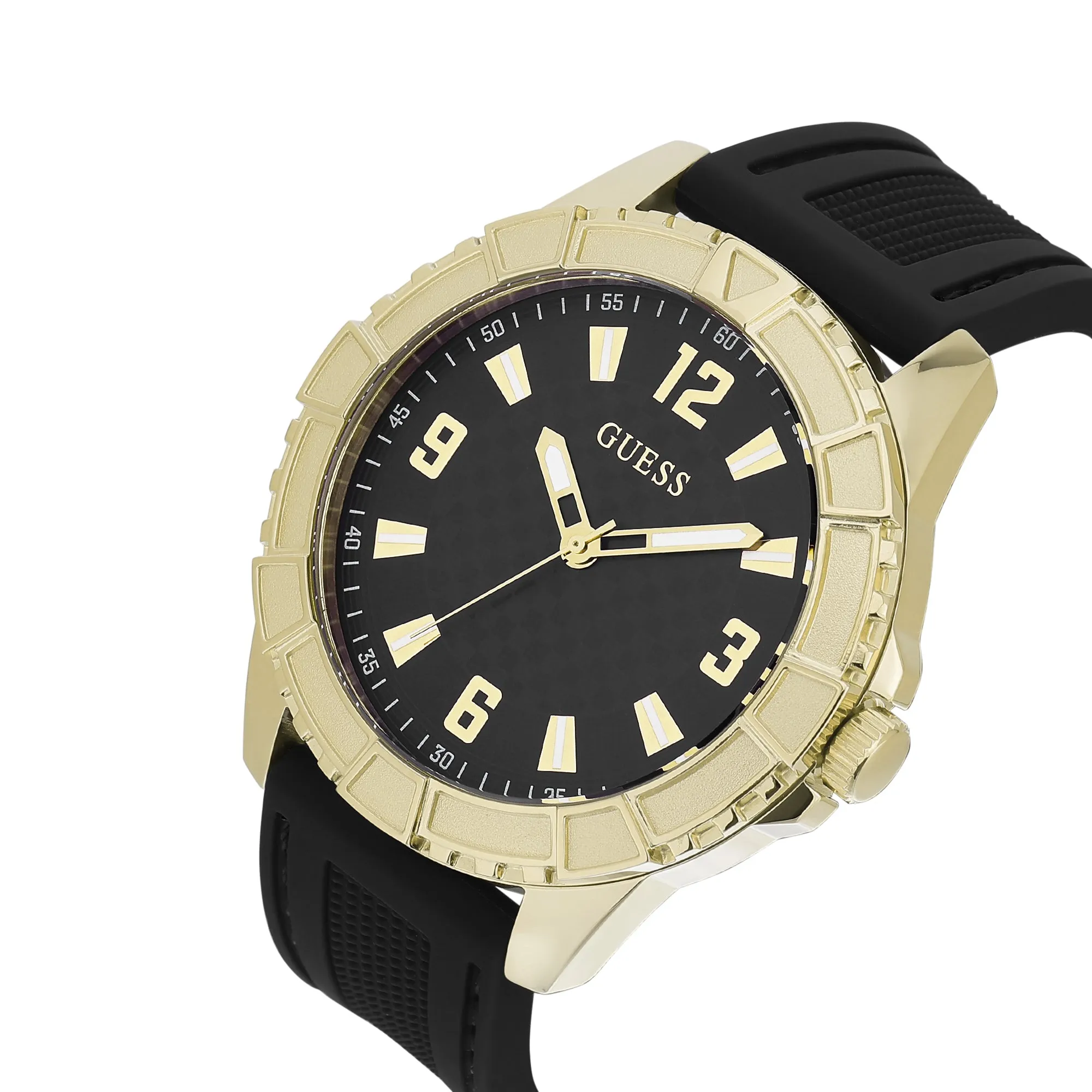 Guess Black Dial Men Watch - U1364G1M
