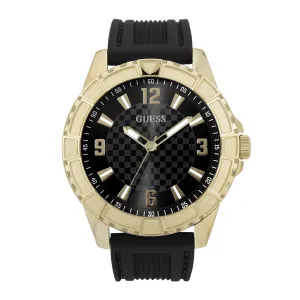 Guess Black Dial Men Watch - U1364G1M