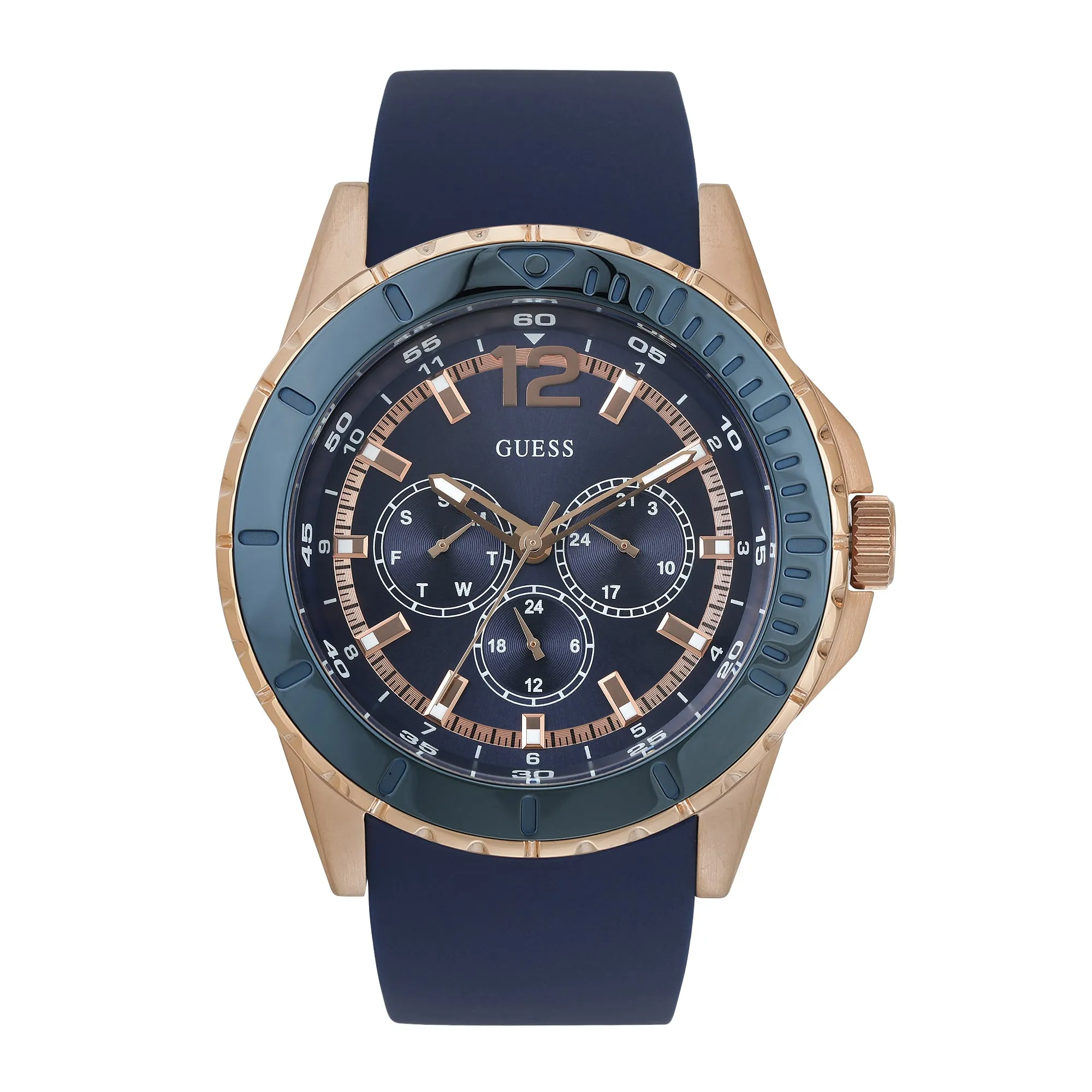 Guess Blue Dial Men Watch - U0485G1M
