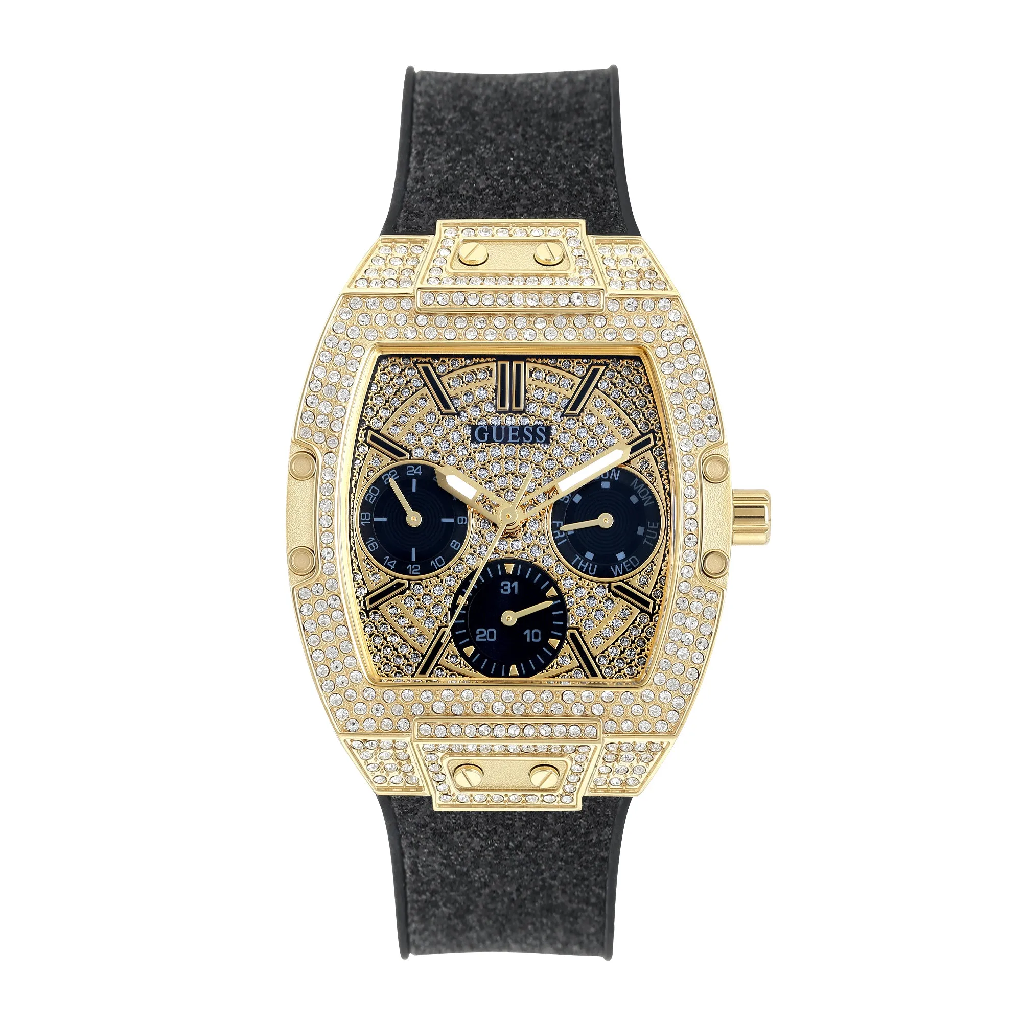 Guess Champagne Dial Women Watch - GW0105L2M