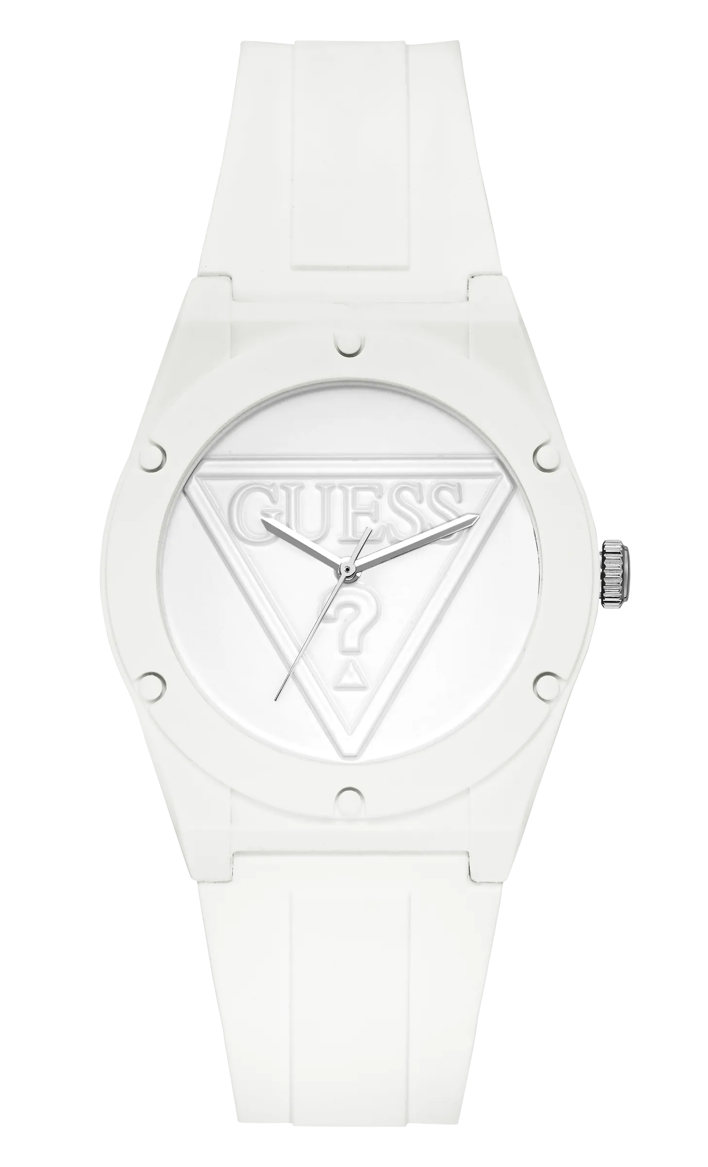 Guess Ladies White Analog Watch - W1283L1