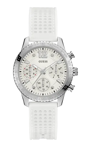 Guess Ladies White Multi-function Watch - W1025L1