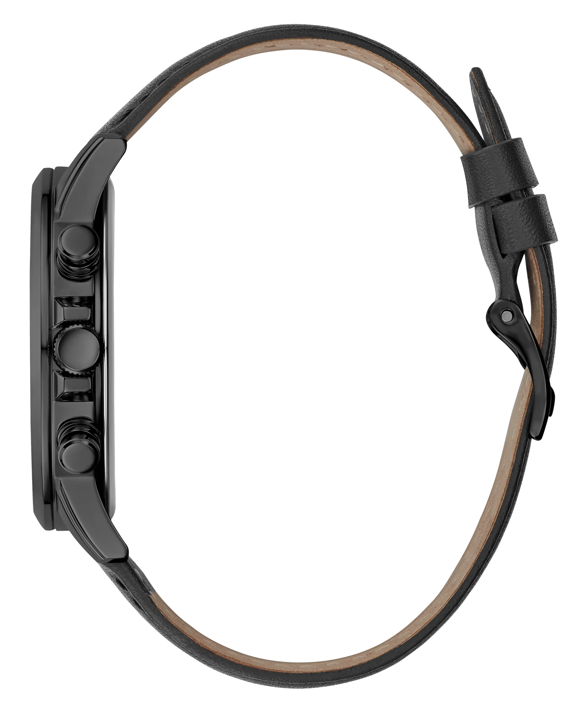 Guess Mens Black/Gunmetal Multi-function Watch - GW0011G2