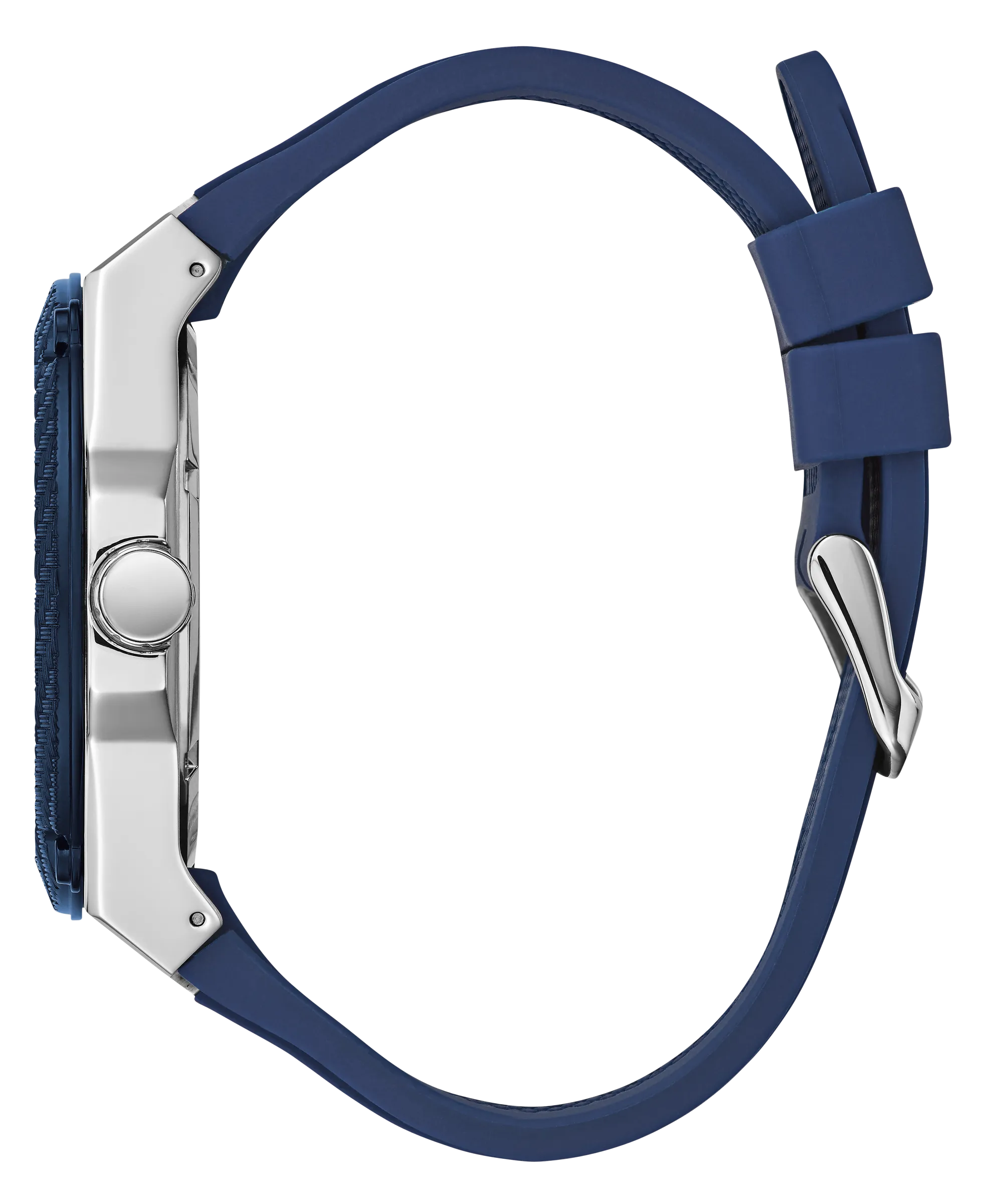 Guess Mens Blue Multi-function Watch - W1049G1