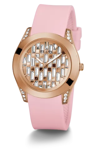 Guess Women Rose Gold Dial Analog Watch - GW0109L2