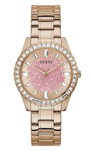 Guess Women Rose Gold Dial Analog Watch - GW0405L3