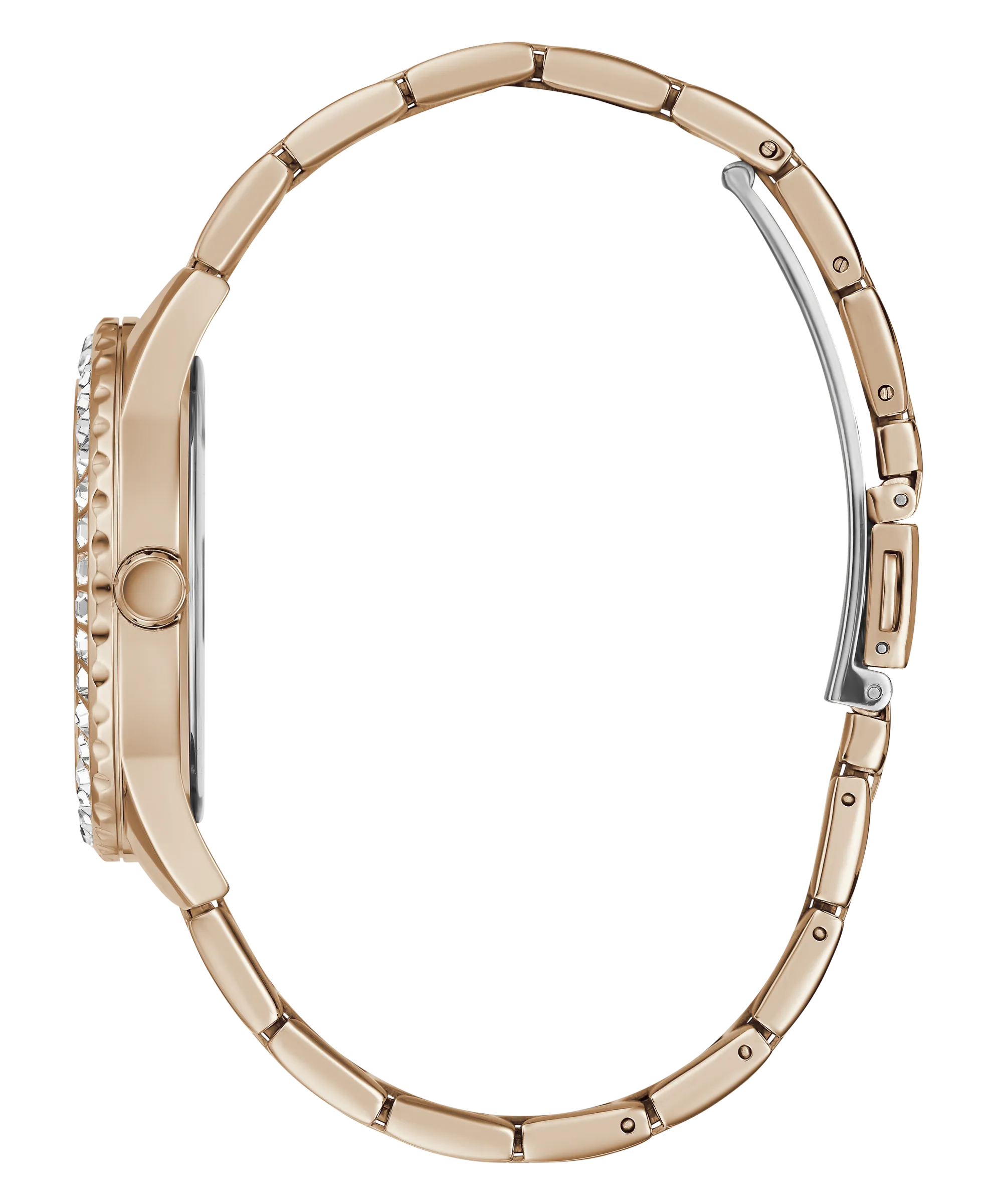Guess Women Rose Gold Dial Analog Watch - GW0405L3