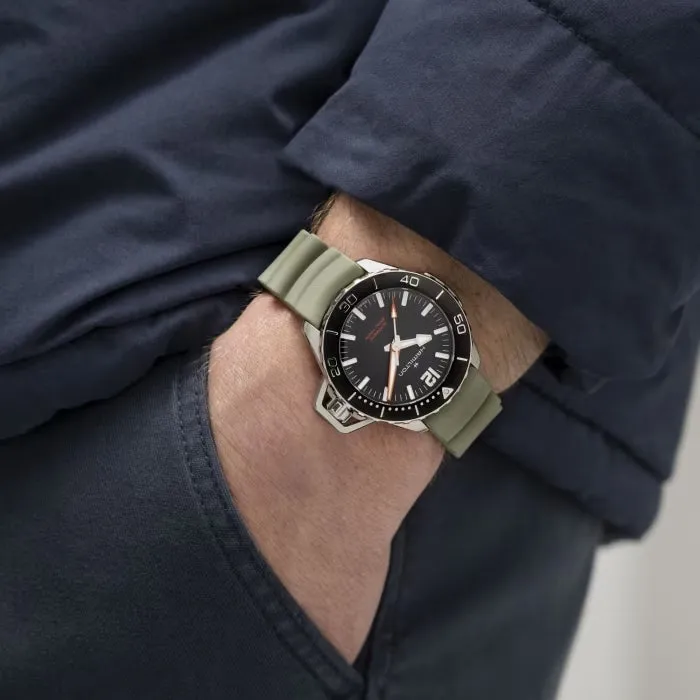 HAMILTON - Khaki Navy Frogman Auto | H77455331