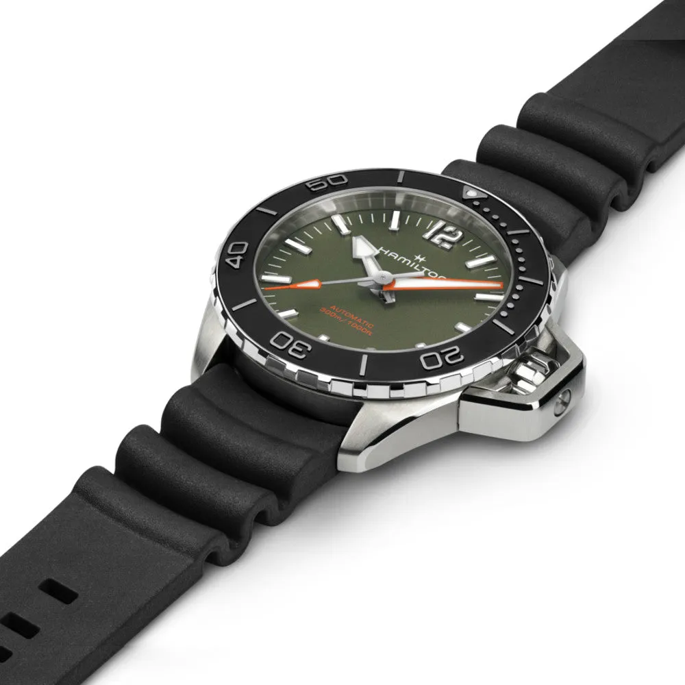 HAMILTON - Khaki Navy Frogman Auto | H77455360
