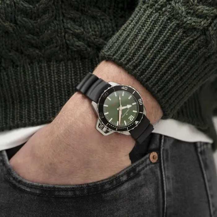HAMILTON - Khaki Navy Frogman Auto | H77455360