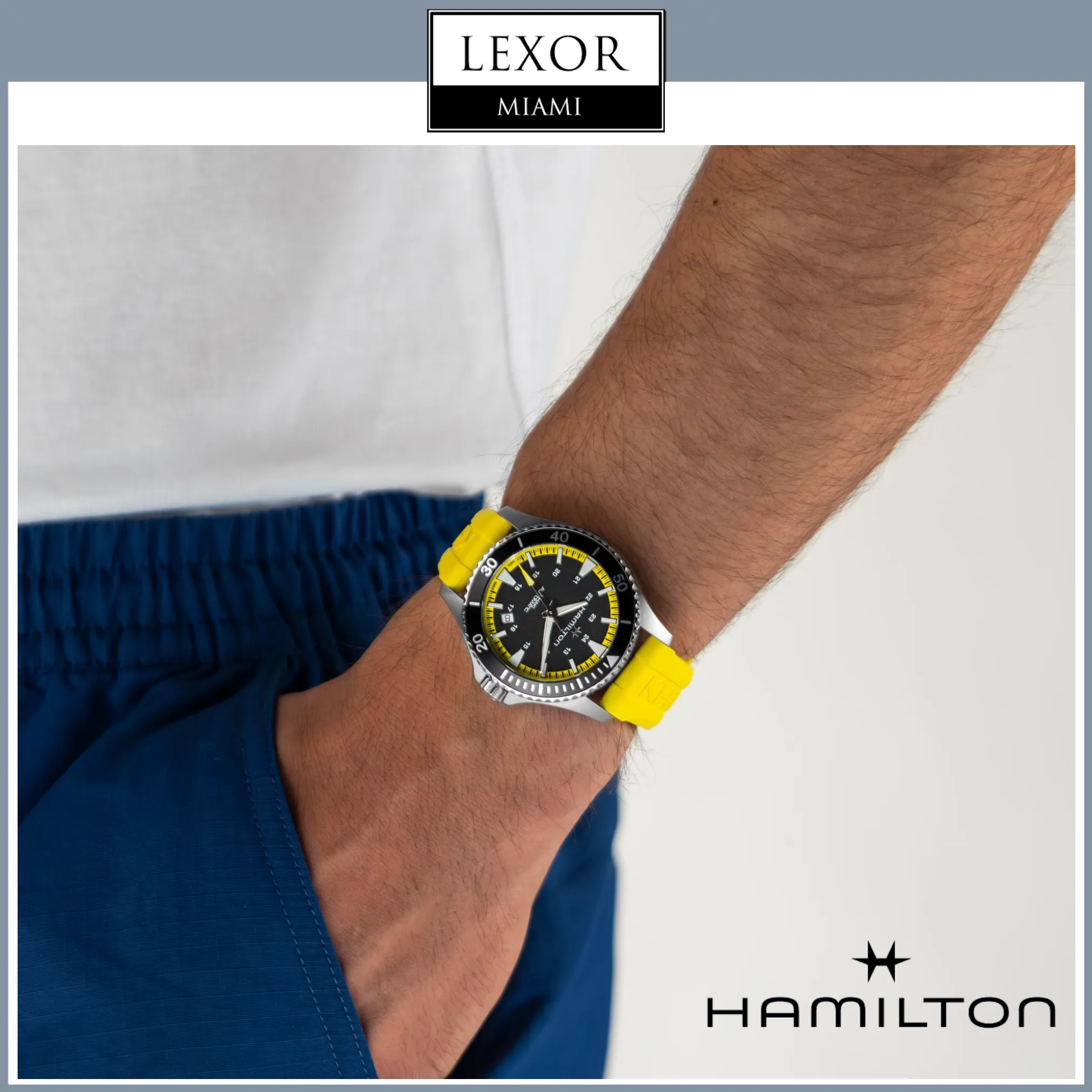 Hamilton Watches H82395332 KHAKI NAVY SCUBA AUTO