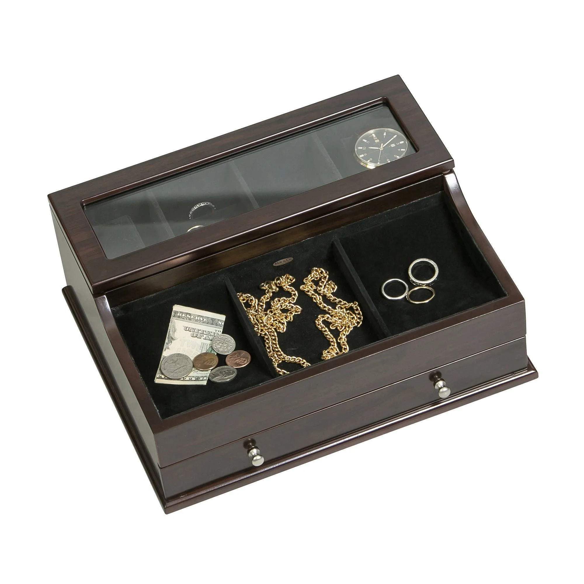 Hampden Mens Jewelry Box
