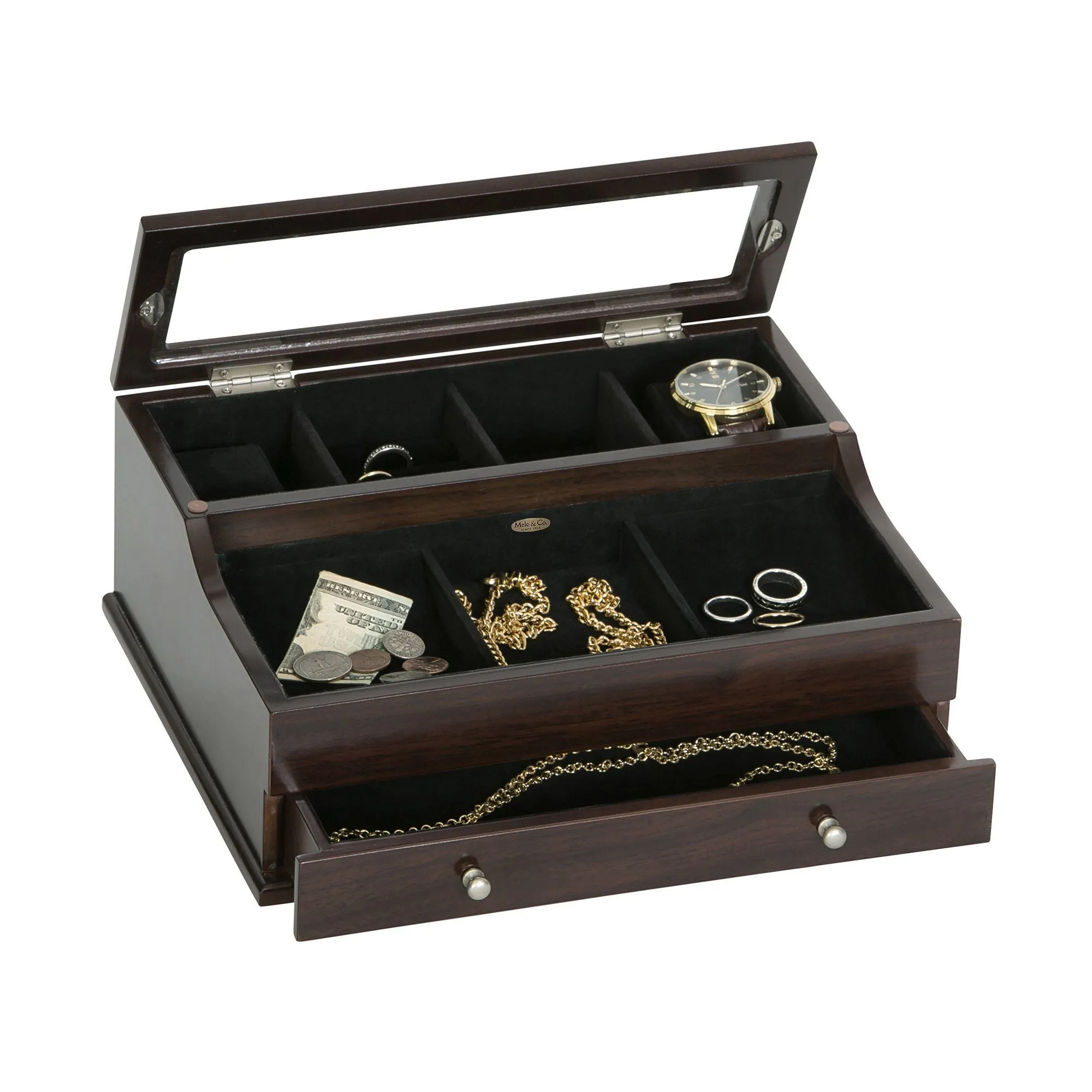 Hampden Mens Jewelry Box