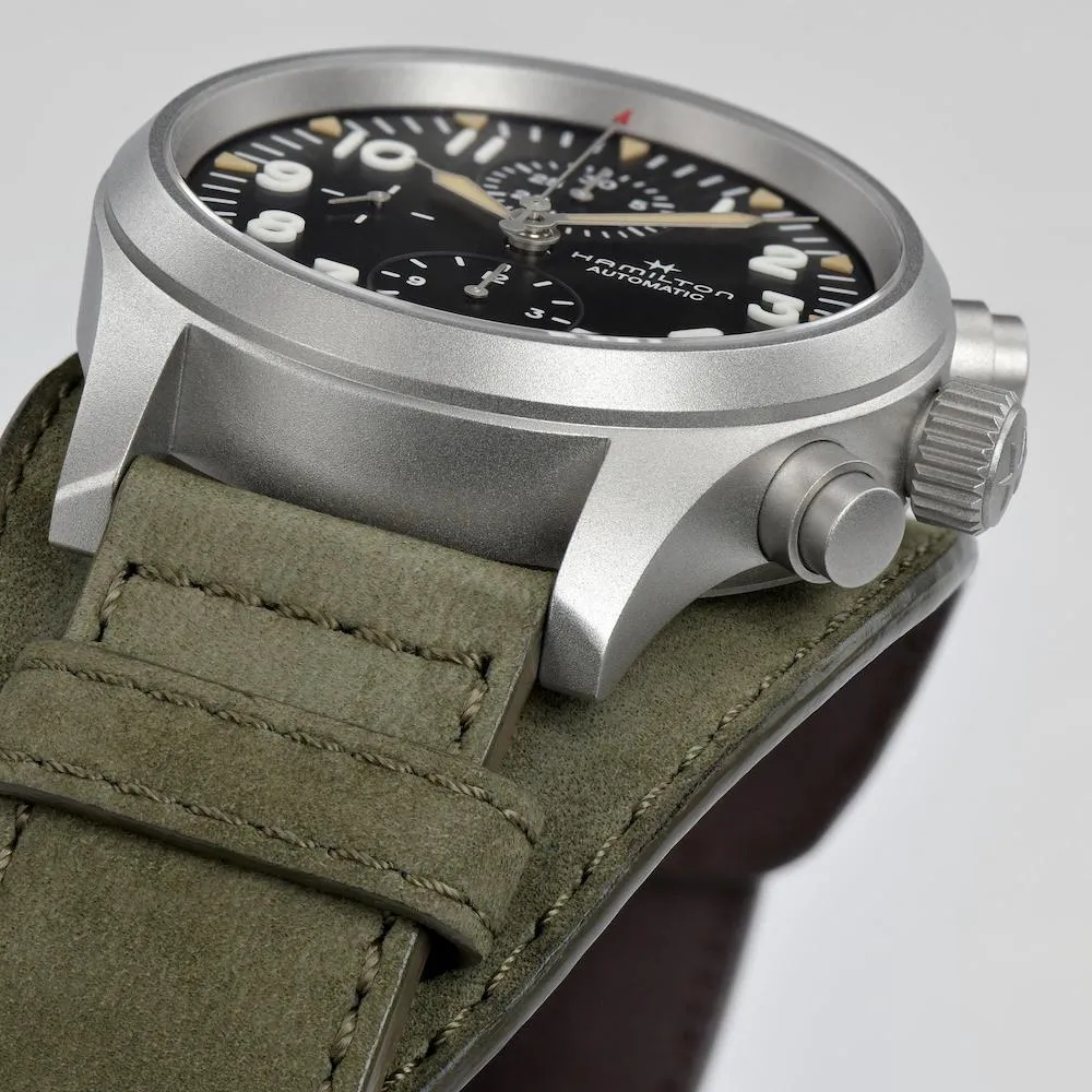 HML Watch Khaki Field Auto Chrono