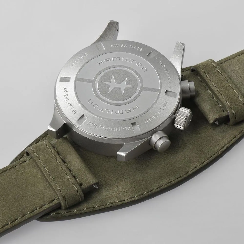 HML Watch Khaki Field Auto Chrono