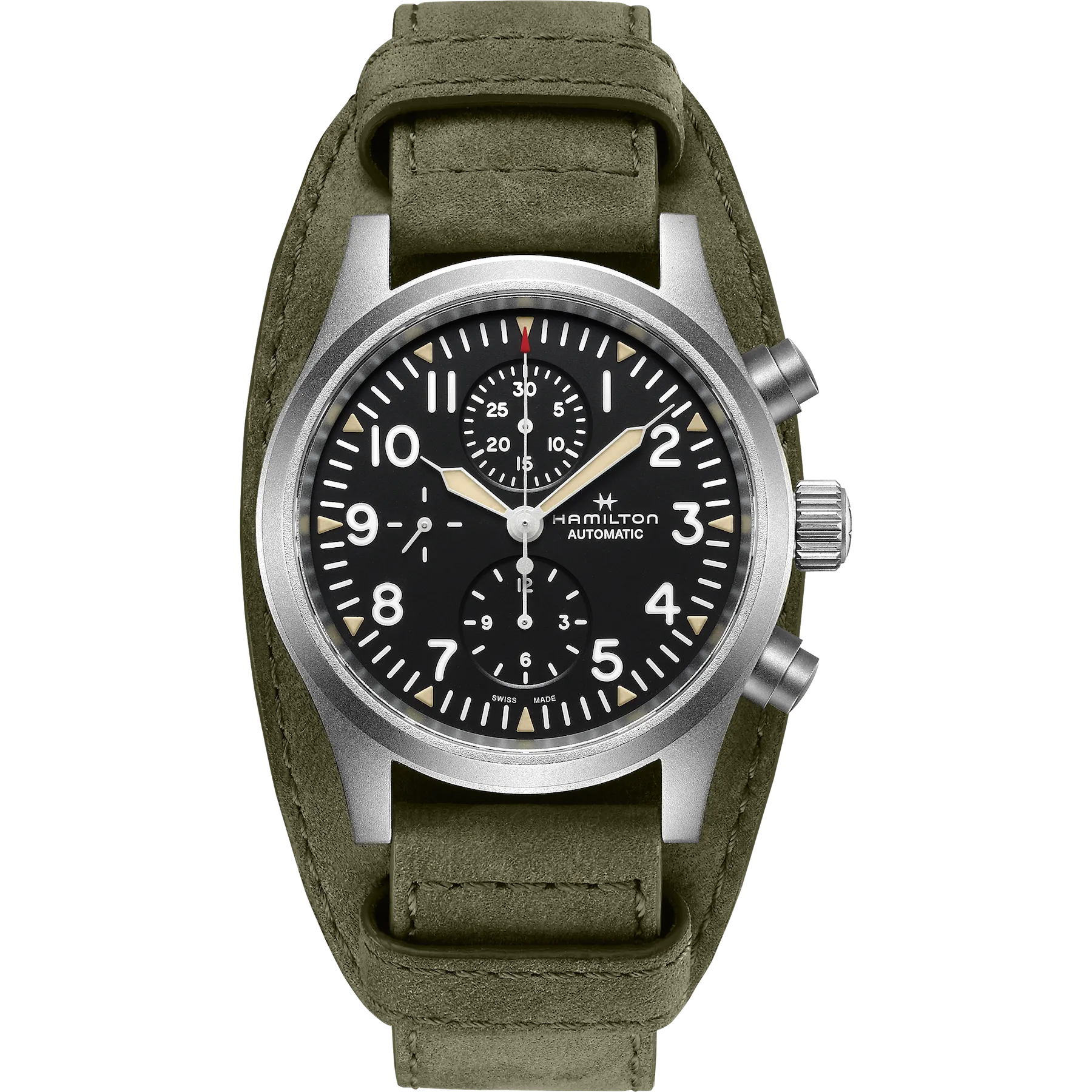 HML Watch Khaki Field Auto Chrono