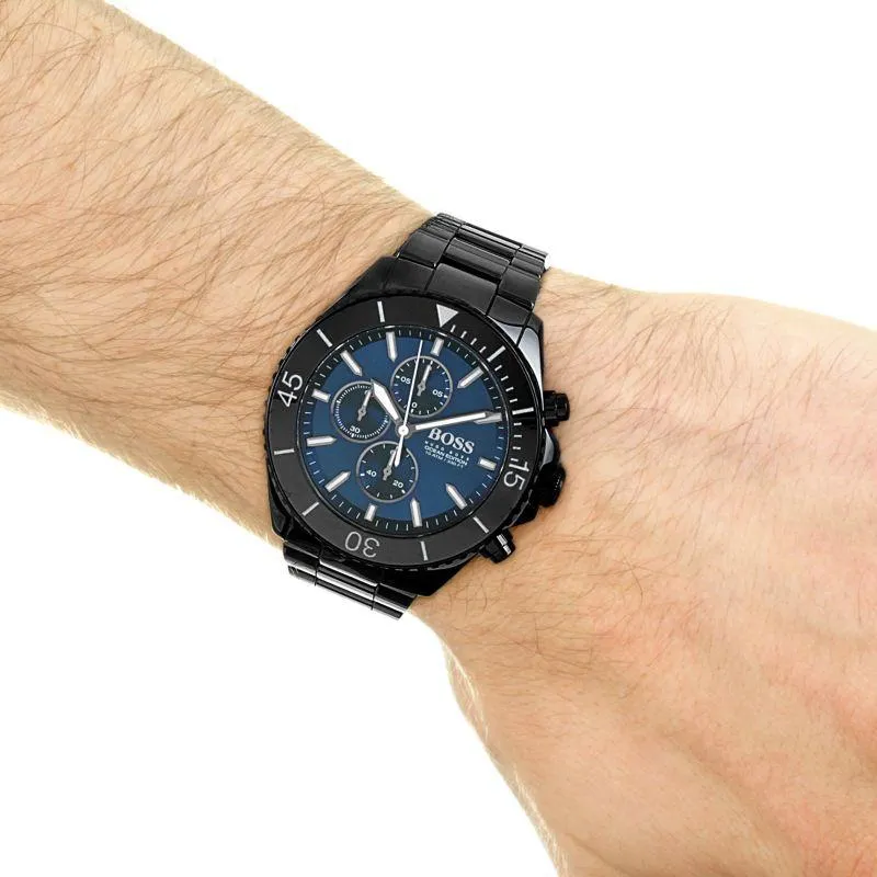 Hugo Boss Ocean Edition Blue Dial Men's Watch 1513743