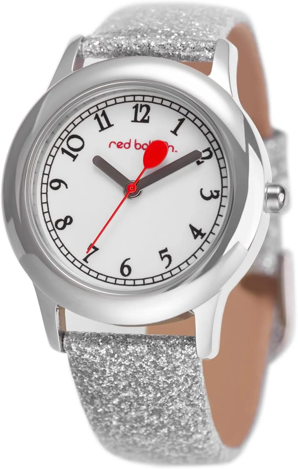 Kids' Stainless Steel Time Teacher Analog Quartz Strap Watch